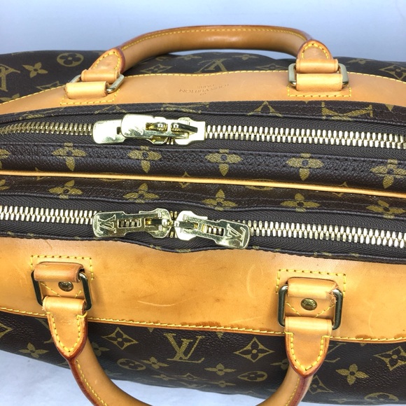 Authentic LOUIS VUITTON Monogram Alize 24 Heures Boston travel bag - Picture 9 of 16